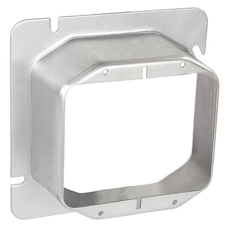 Southwire Device Ring, 2 Gangs, Galvanized Steel 72C25